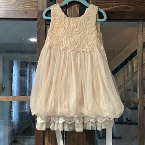 Lollies & Lace champagne dress